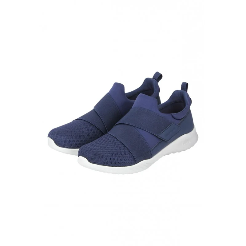 Men Navy Walking Shoes
