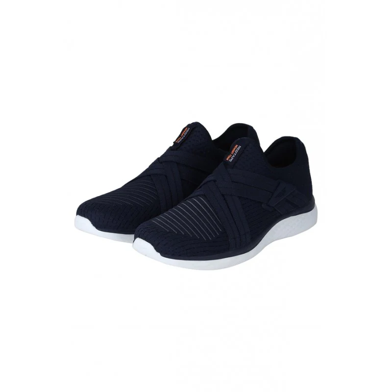 Men Navy Walking Shoes