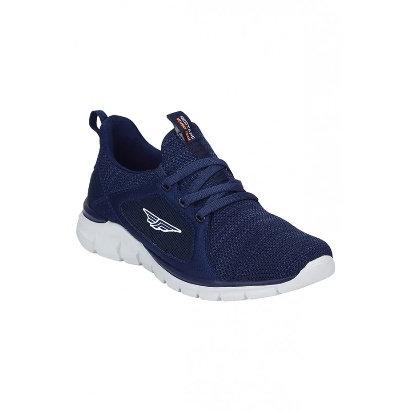 Men Navy Walking Shoes