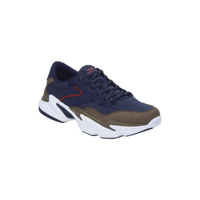Men Navy Walking Shoes
