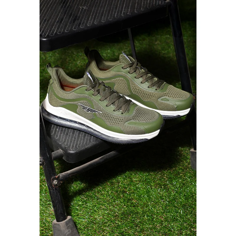 Men Olive Walking Shoes