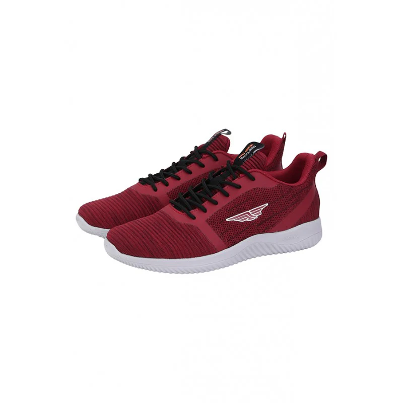 Men Red Walking Shoes