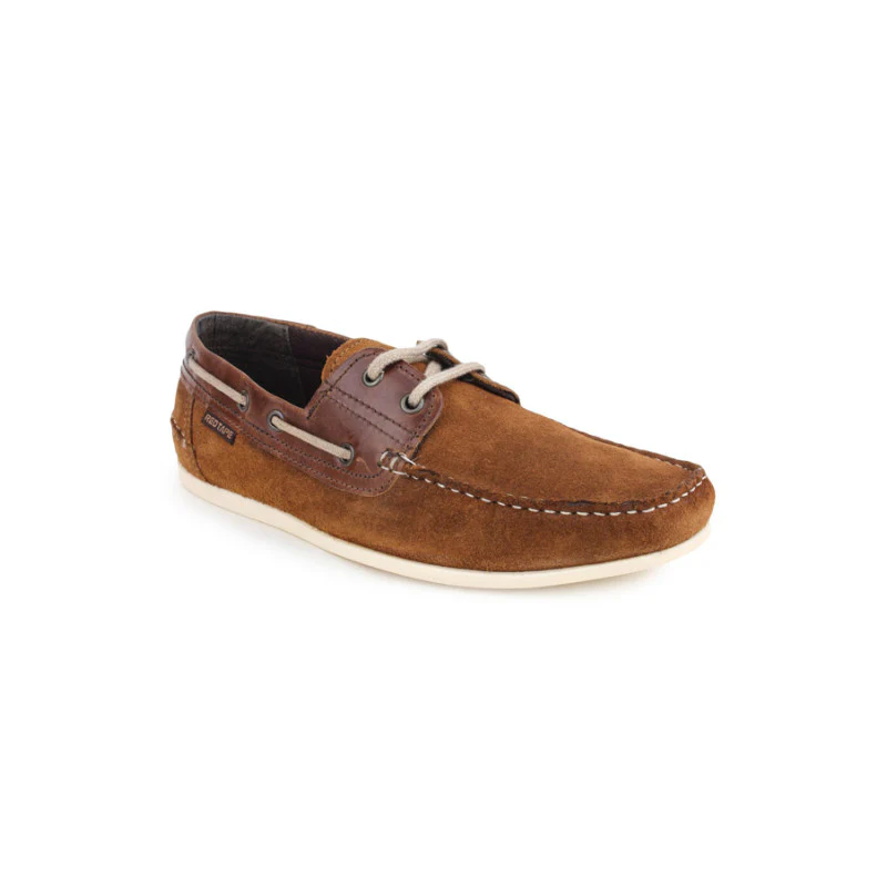 Men Tan Boat Shoes