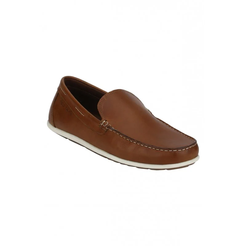 Men Tan Loafers