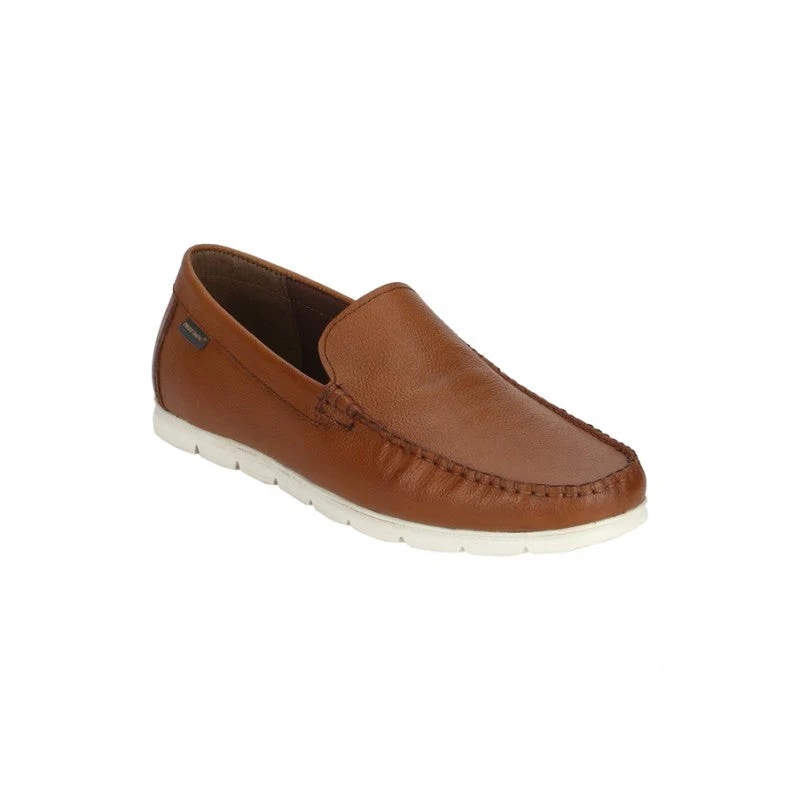Men Tan Loafers