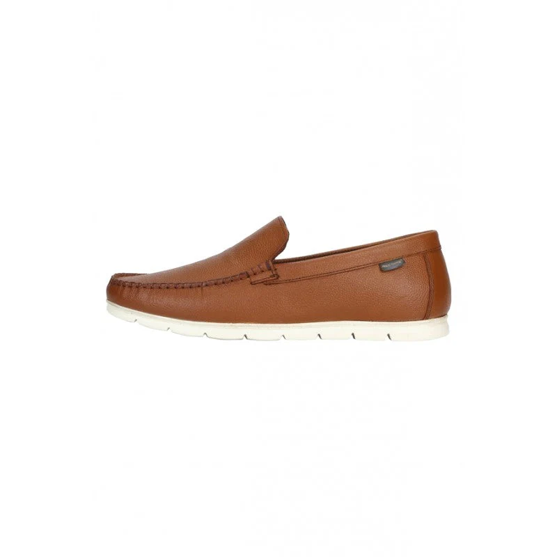 Men Tan Loafers - Image 4