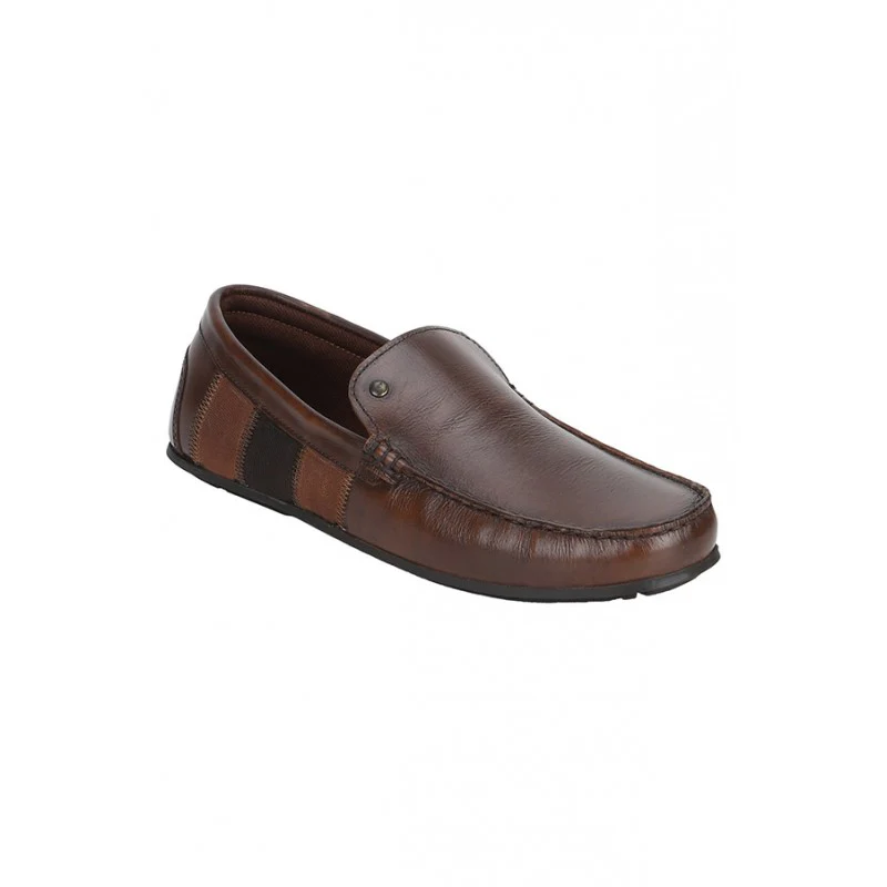 Men Tan Loafers