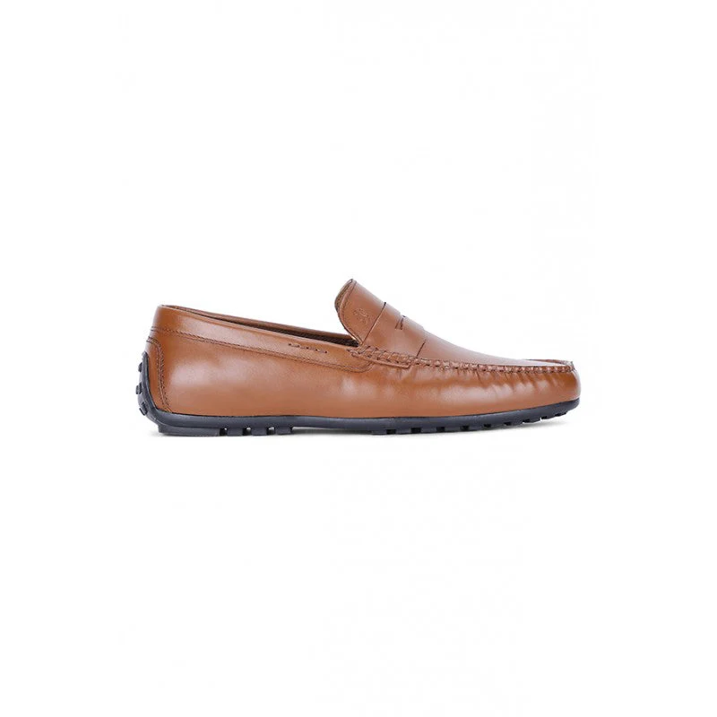 Men Tan Loafers - Image 3
