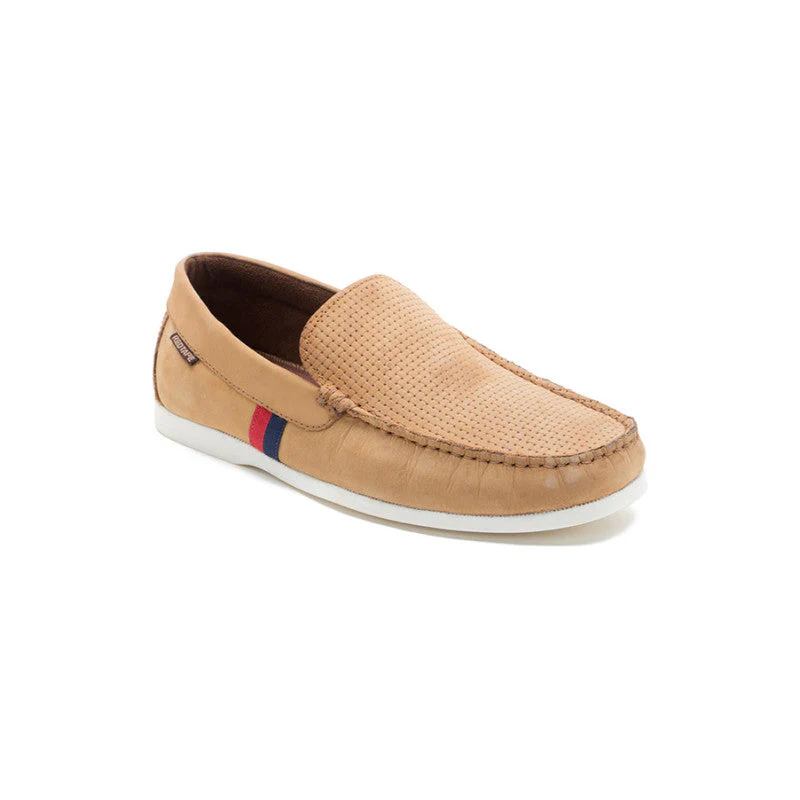 Men Tan Loafers