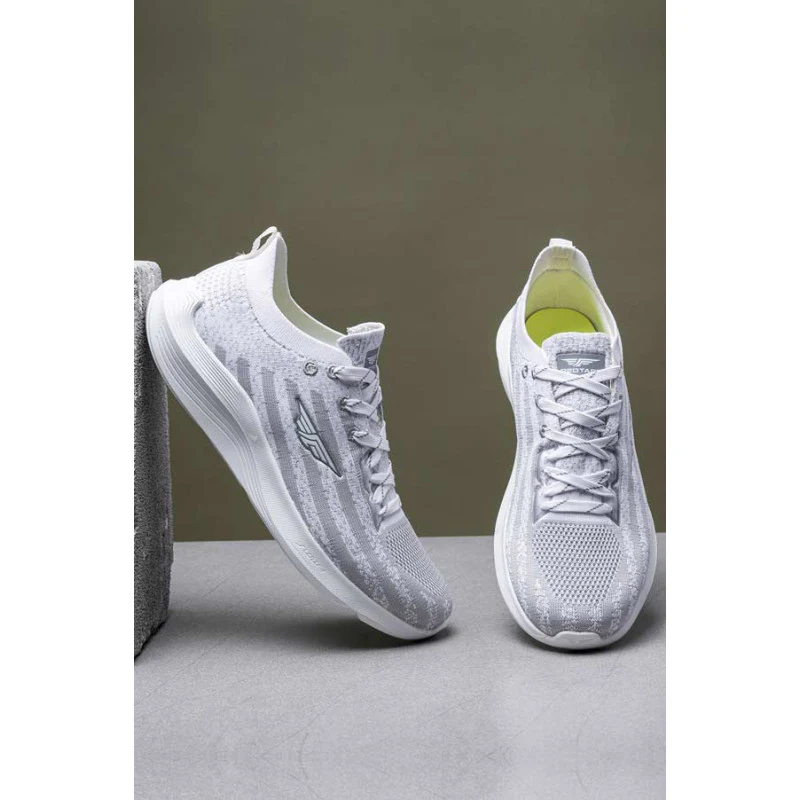 Men White Walking Shoes