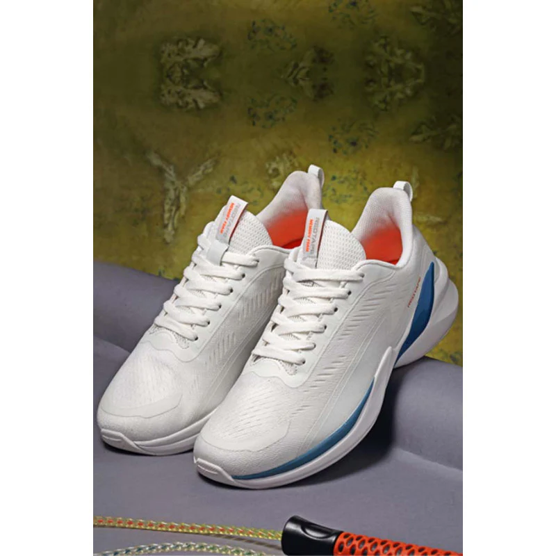 Men White Walking Shoes