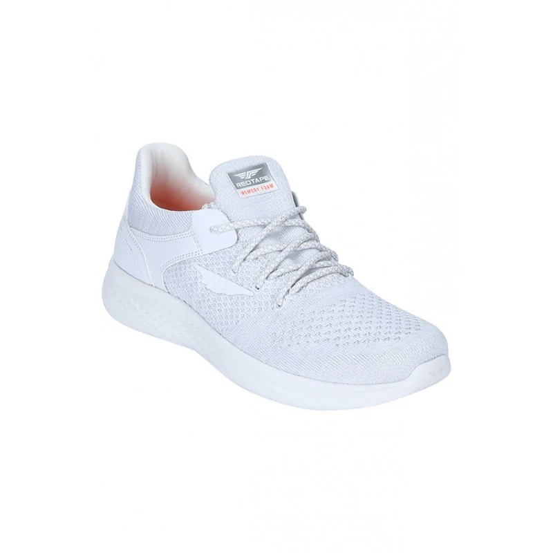 Men White Walking Shoes