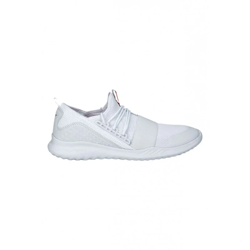 Men White Walking Shoes - Image 2