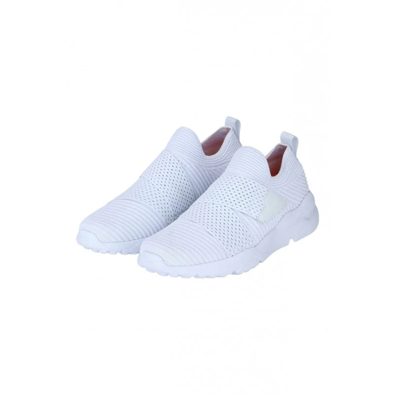 Men White Walking Shoes