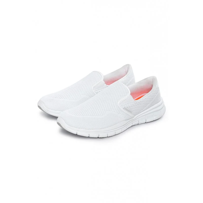 Men White Walking Shoes