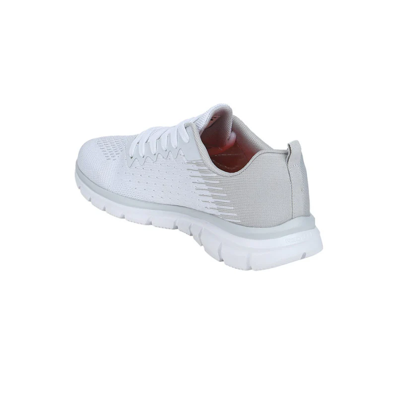 Men White Walking Shoes - Image 4
