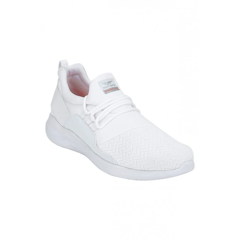 Men White Walking Shoes