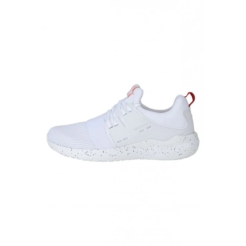 Men White Walking Shoes - Image 4