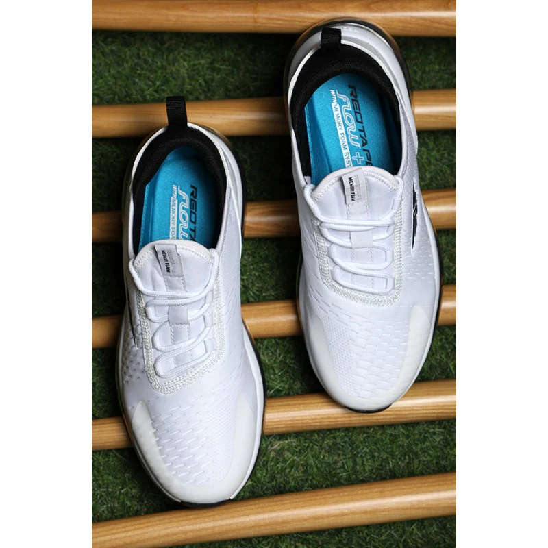 Men White Walking Shoes