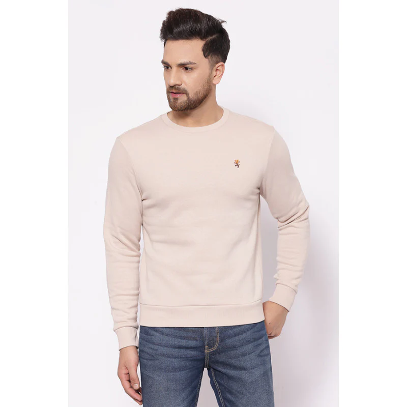 Men's Beige Sweatshirt