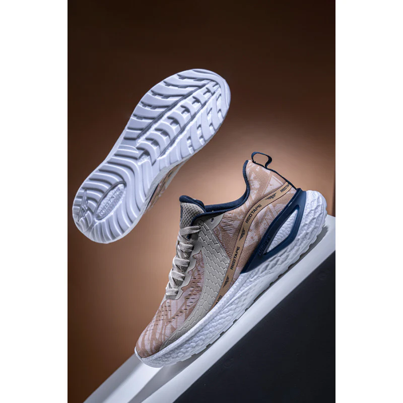 Men's Beige Walking Shoes