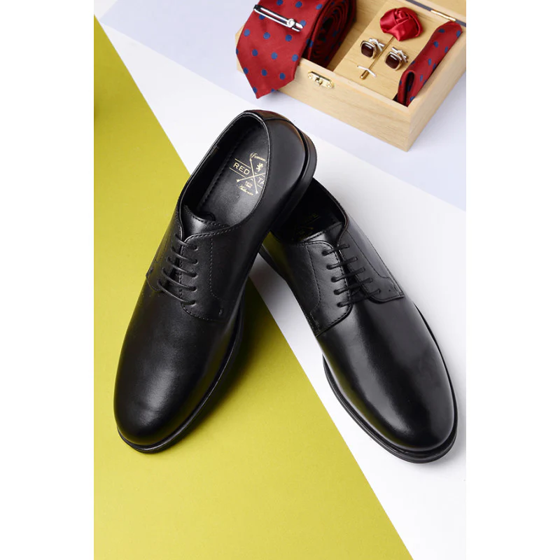 Men's Black Derby Shoes