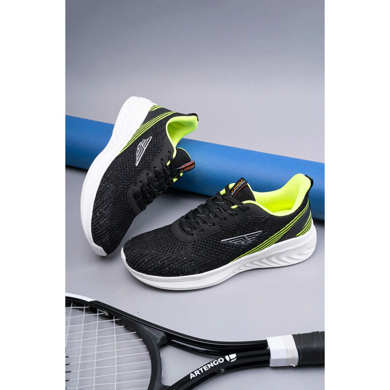 Men Black/Grey Walking Shoes