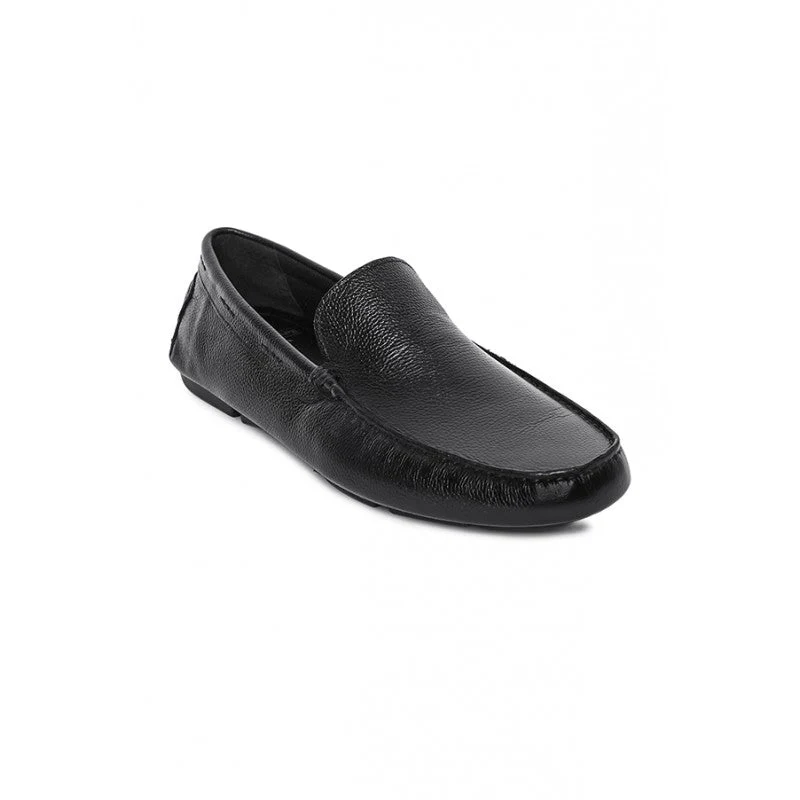 Men's Black Moccasin