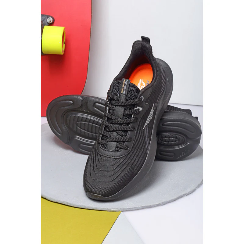 Men's Black Walking Shoes