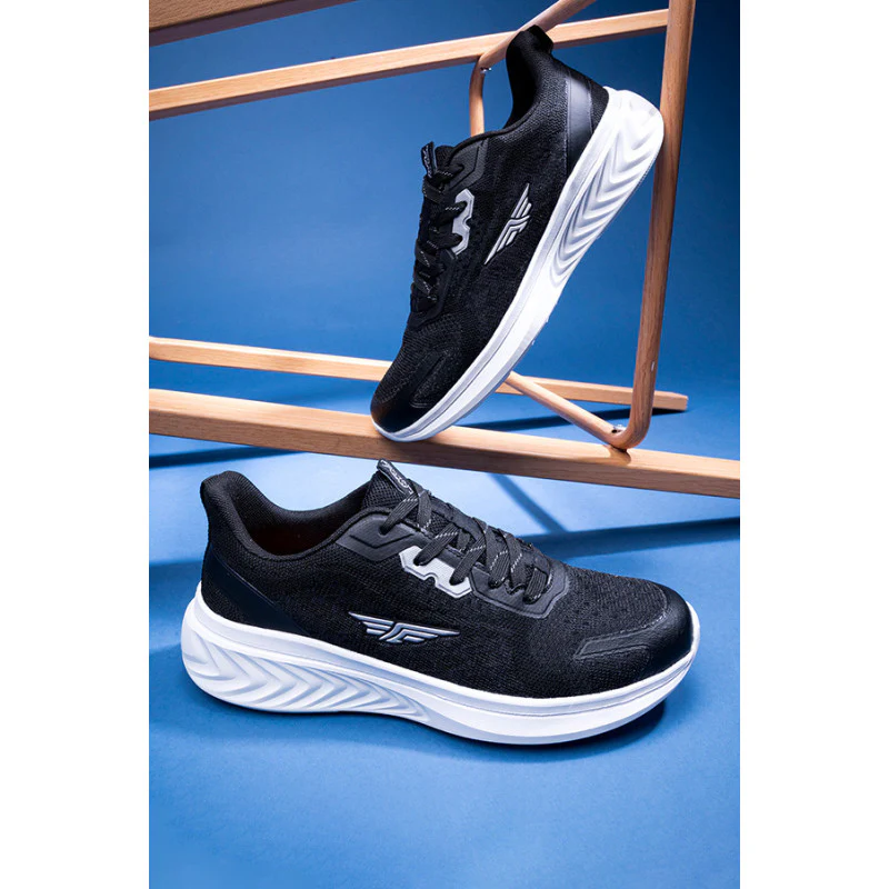 Men Black Walking Shoes