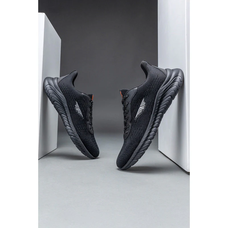Men's Black Walking Shoes