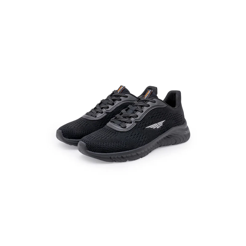 Men's Black Walking Shoes - Image 5