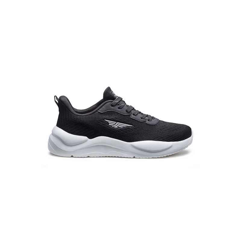 Men's Black/White Walking Shoes - Image 3