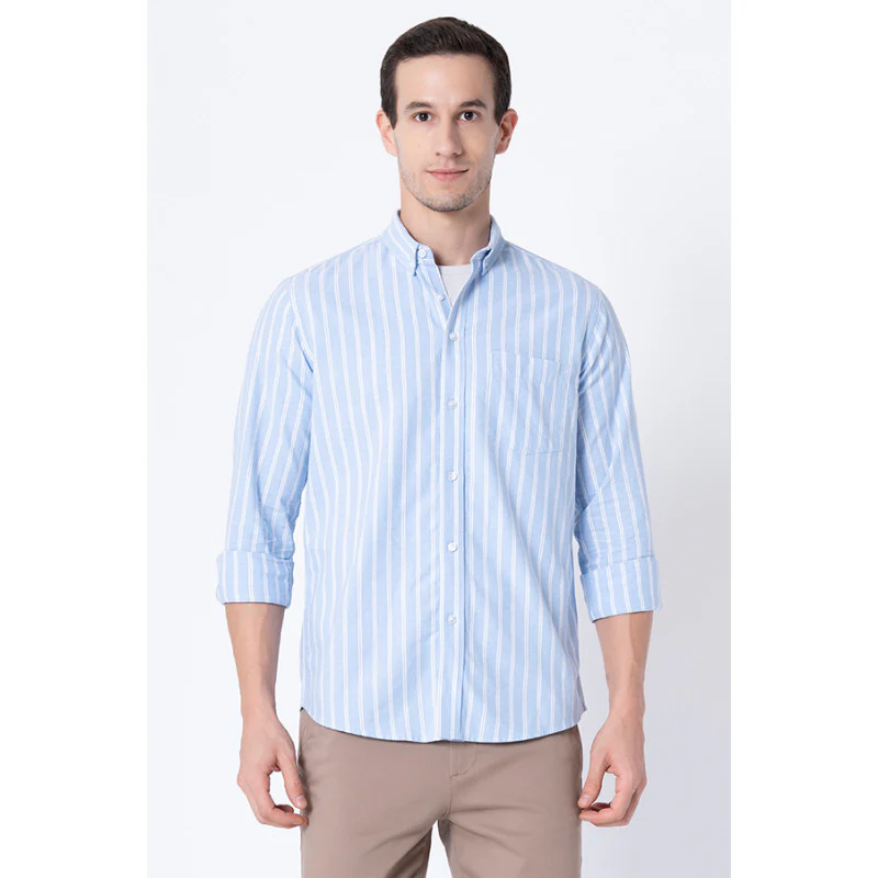 Men's Blue Striped Shirts