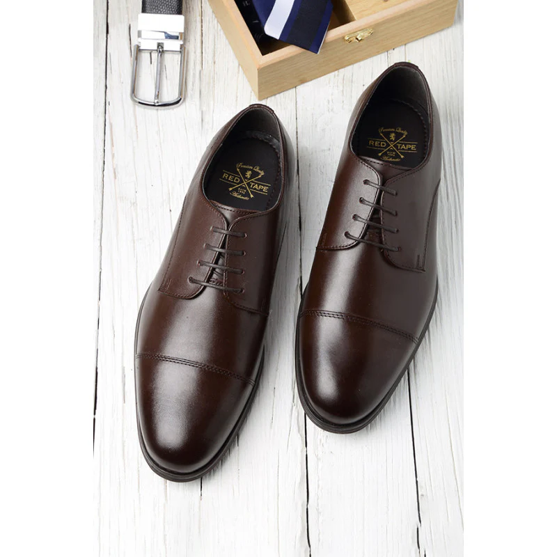 Men's Brown Derby Shoes