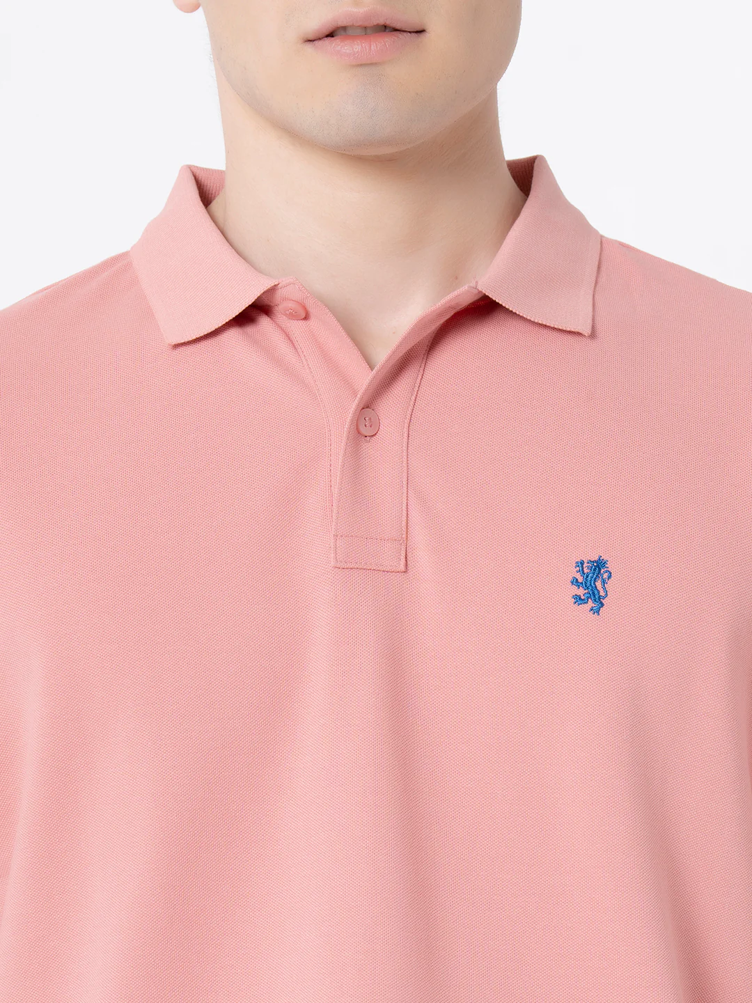 Men's Coral Haze Solid T-Shirt - Image 4