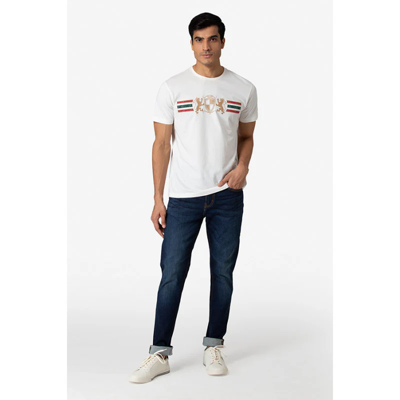 Men's Dark Blue Denim Jeans