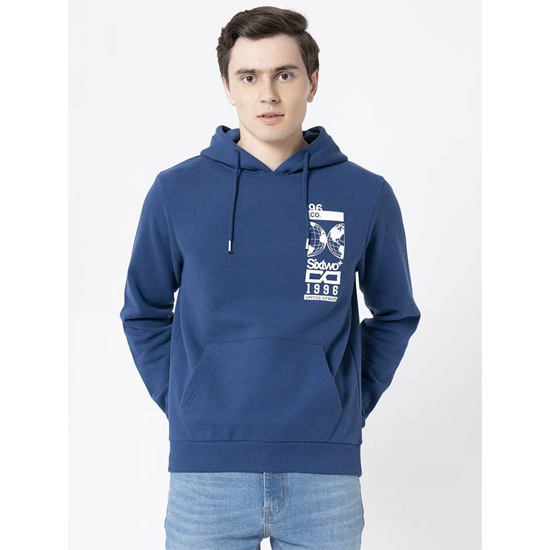 Men's Deep Blue Hoodie