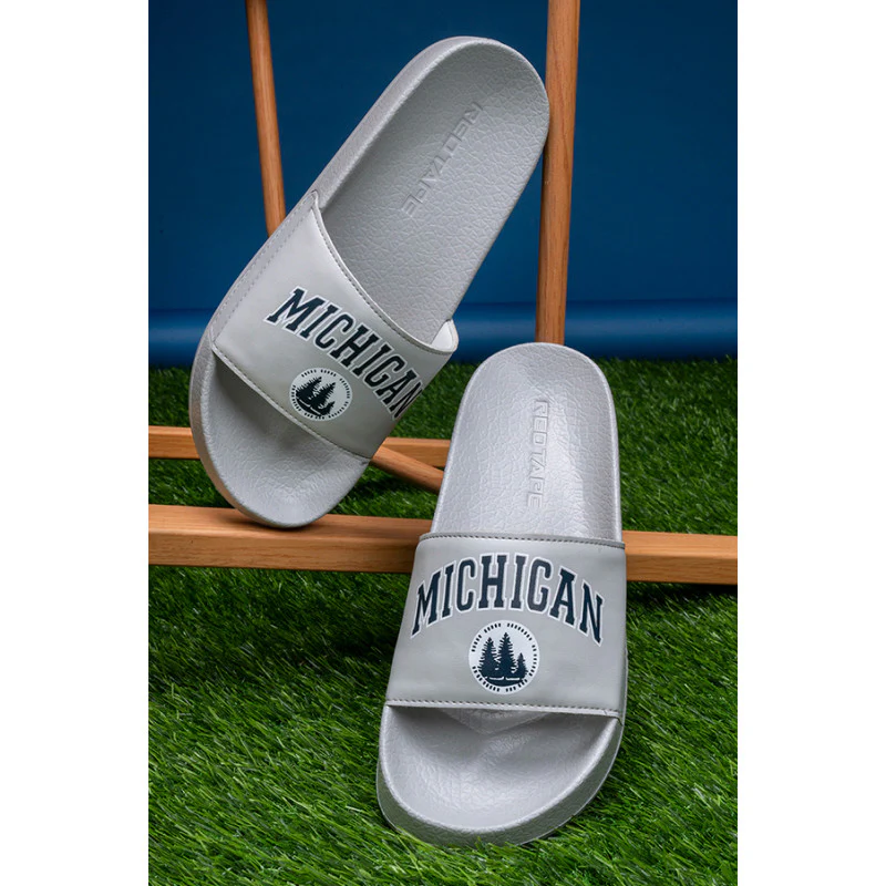 Men's Grey Sliders