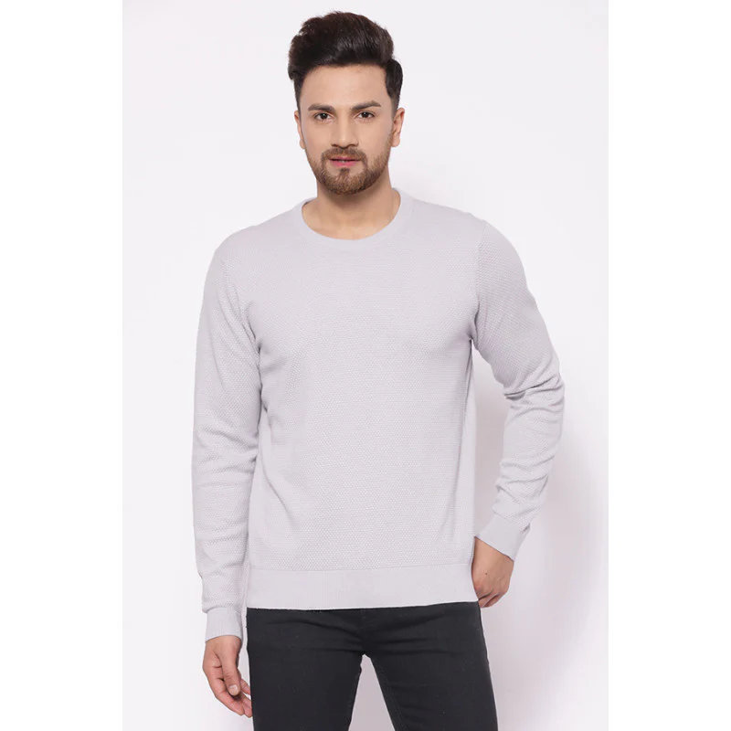 Men's Grey Sweater