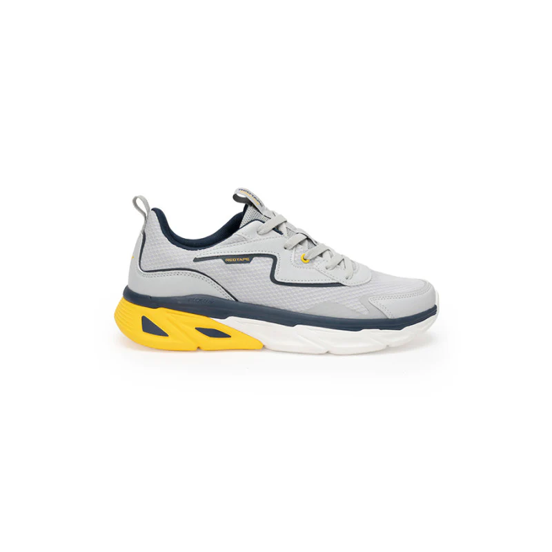 Men's Grey Walking Shoes - Image 3