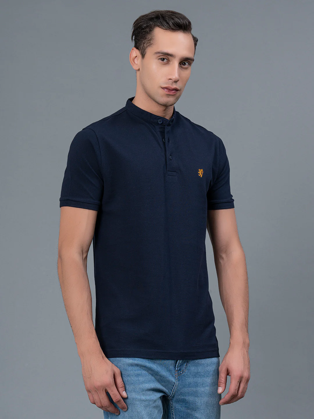 Men's Henley T-Shirt - Image 3