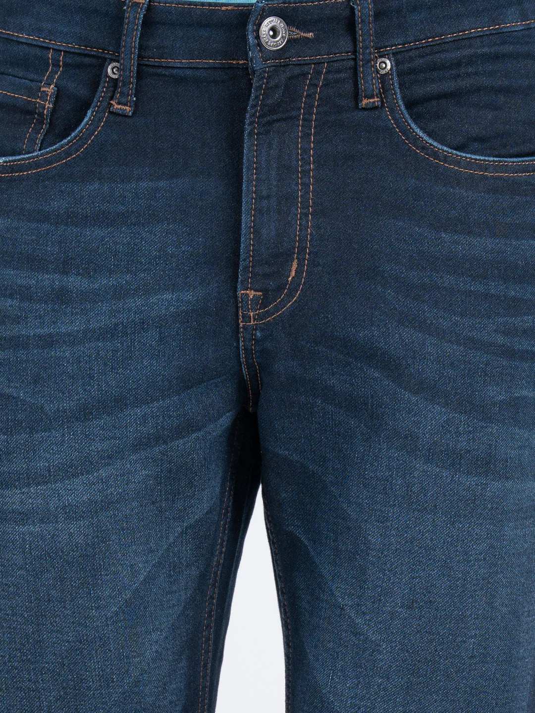 Men's Knitted Skinny Fit Denim Jeans - Image 5