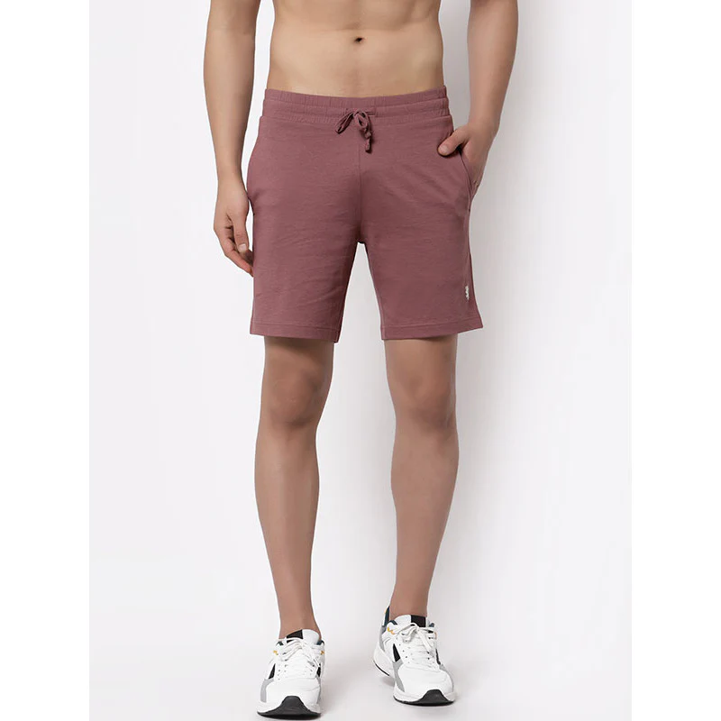 Men's Mauve Active wear Shorts