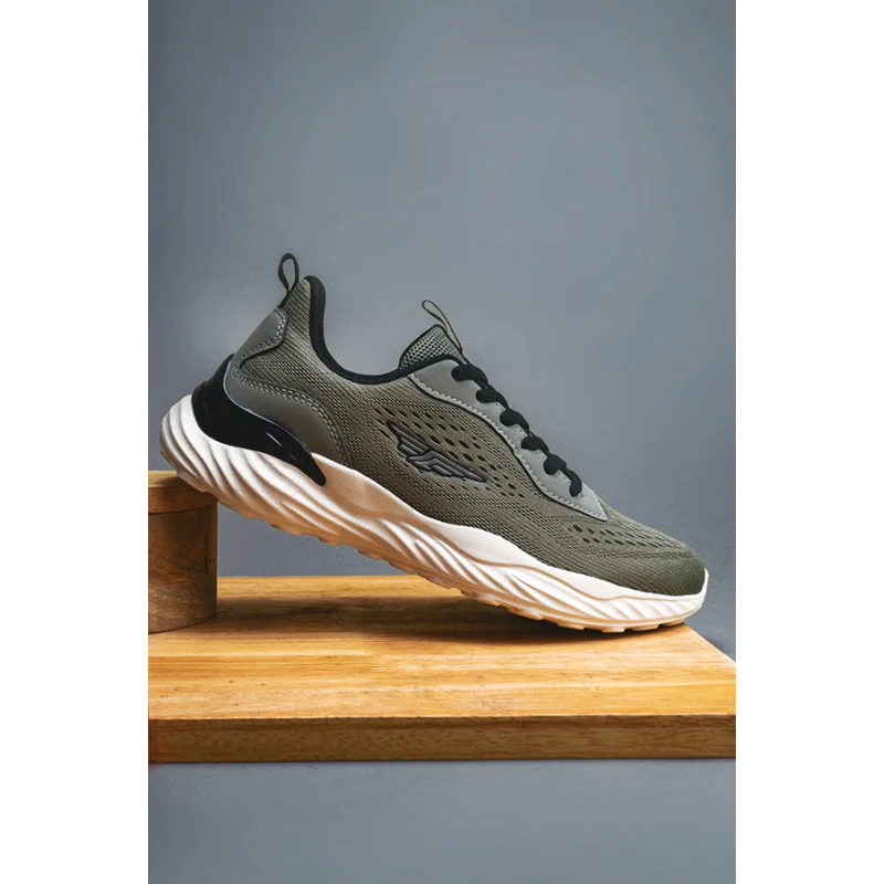 Men's Olive Walking Shoes