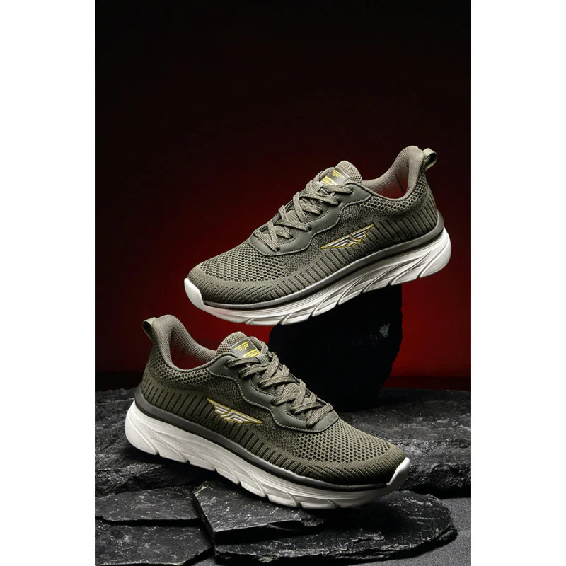 Men's Olive Walking Shoes