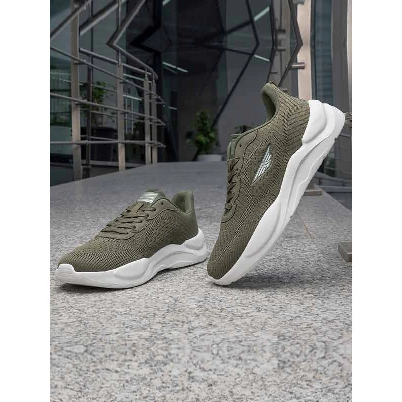 Men's Olive Walking Shoes