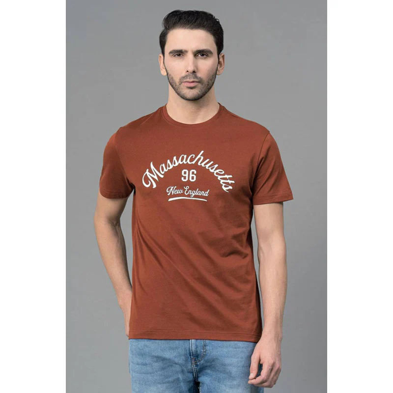 Men's Round Neck Casual T-Shirt