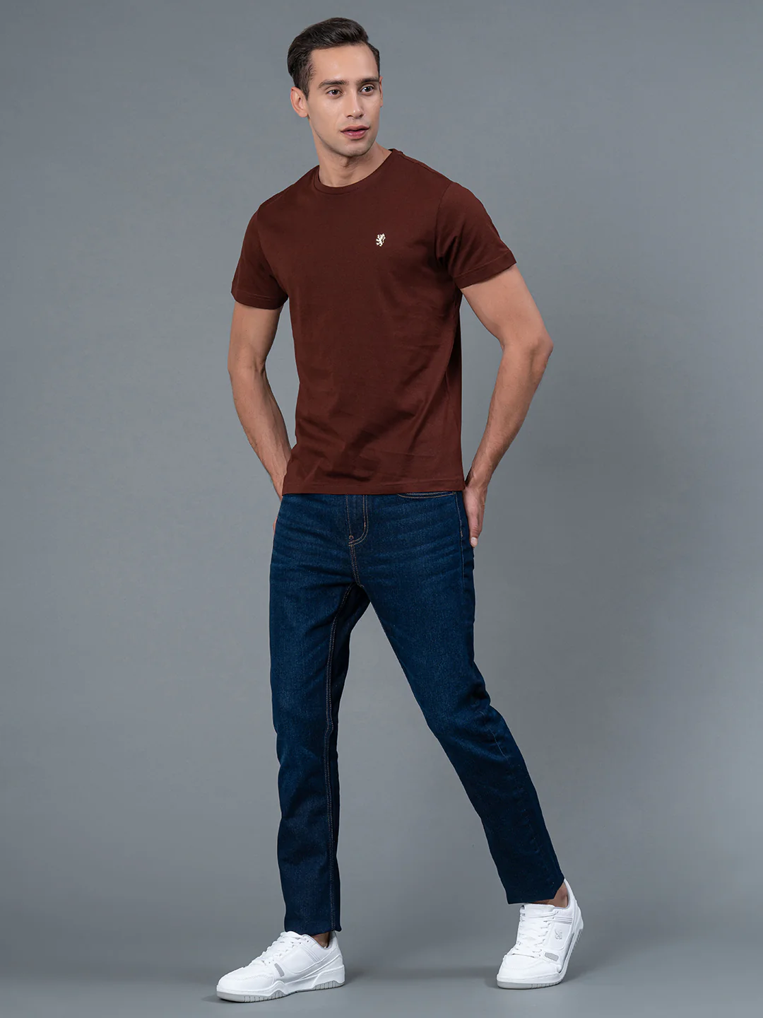 Men's Round Neck T-Shirt - Image 5