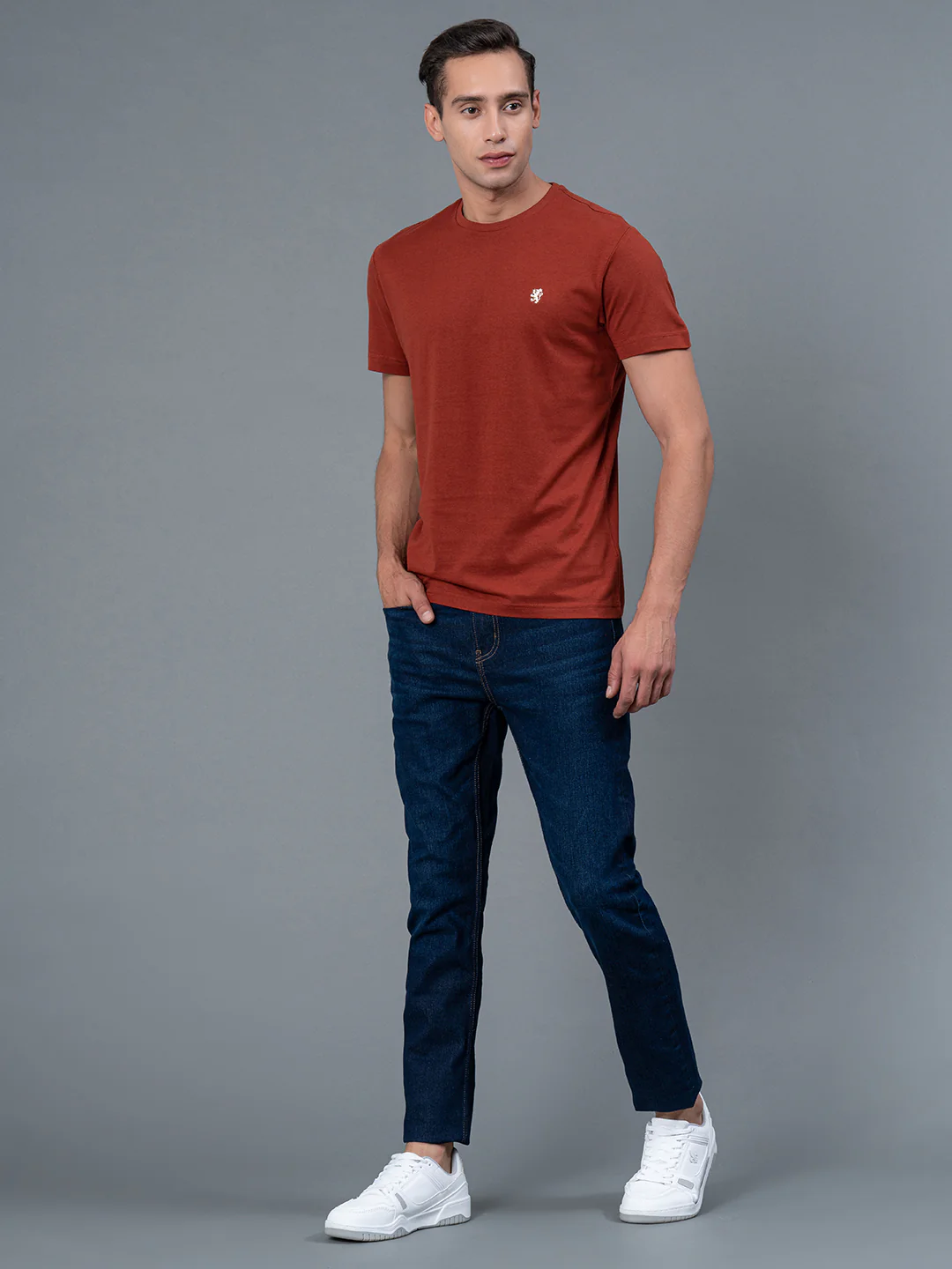 Men's Round Neck T-Shirt - Image 5